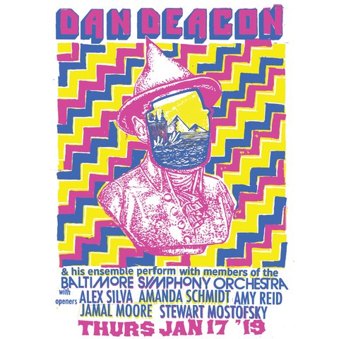 Dan Deacon show poster